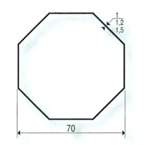 Adaptations pour Moteurs DEPRAT | Tube octo de 70 Deprat