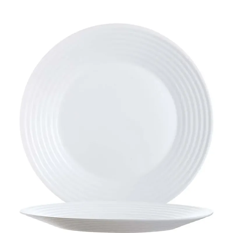 Arcoroc Stairo Uni weiß Teller flach 25cm