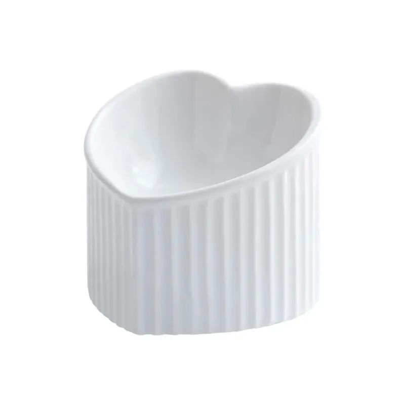 Increases Cat Bowl Ceramic Food Bowl High Anti-vomiting
