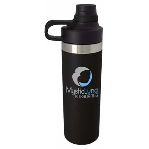Good Value Matte Black Courage 18 oz Vacuum Sport Bottle