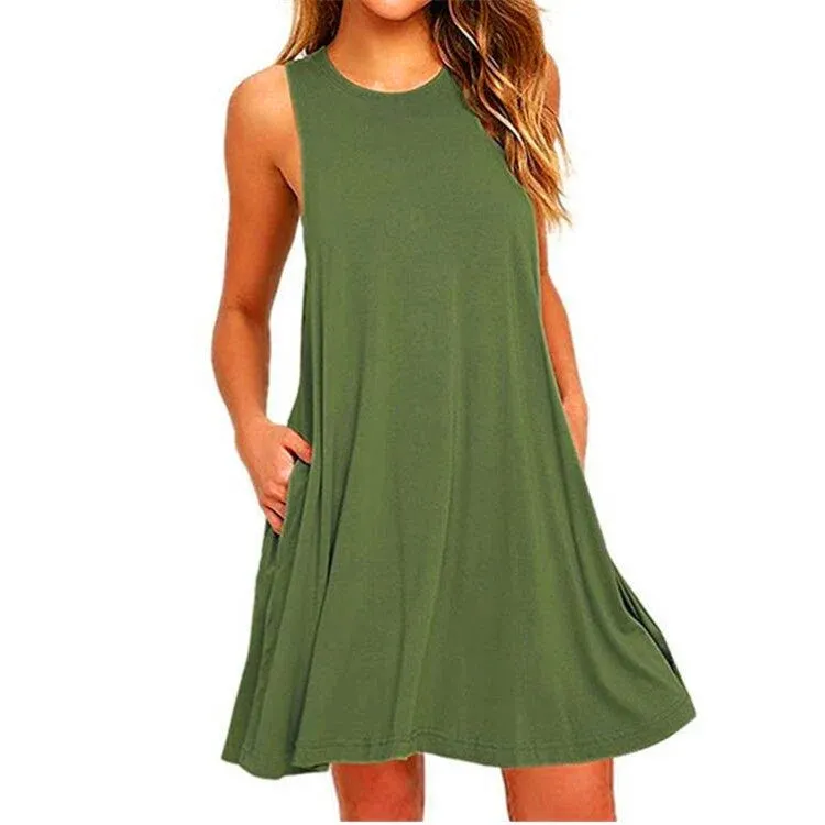 Damen Elegantes Minikleid mit Hochkragen und tailliertem Schnitt – Élara