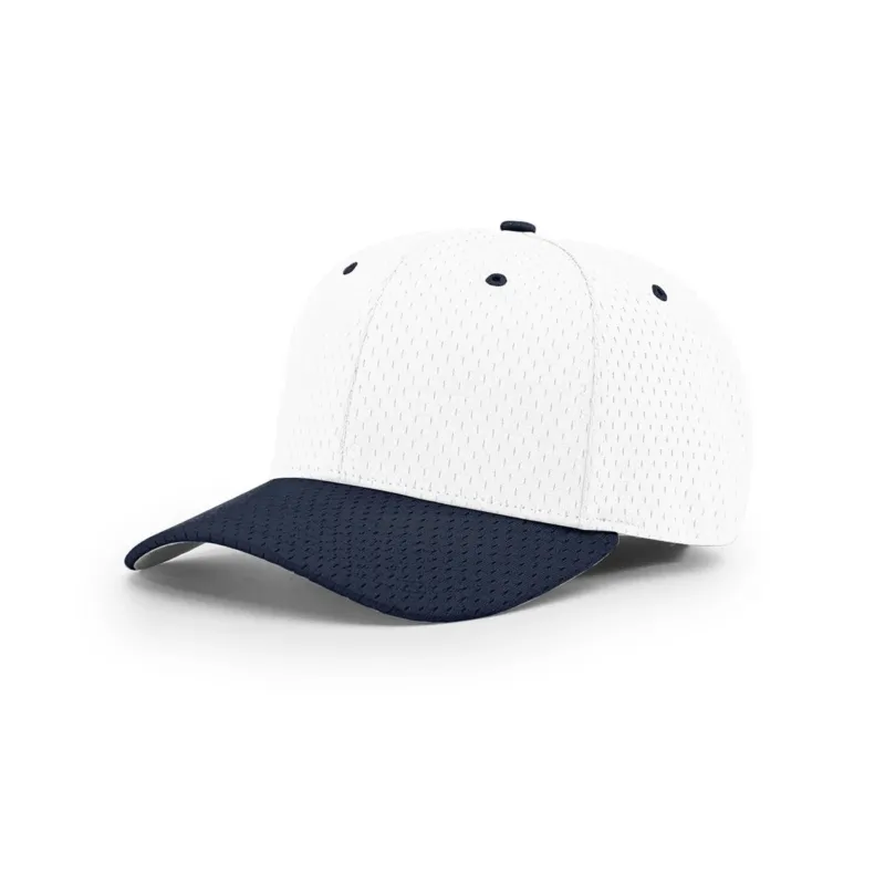 Richardson White/Navy On-Field Combination Pro Mesh R-Flex Cap