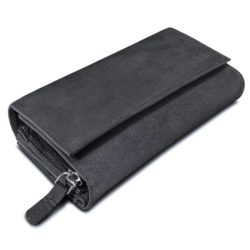Vintage Wallet, Large Wallet with Many Compartments, RFID Blocker Wallet