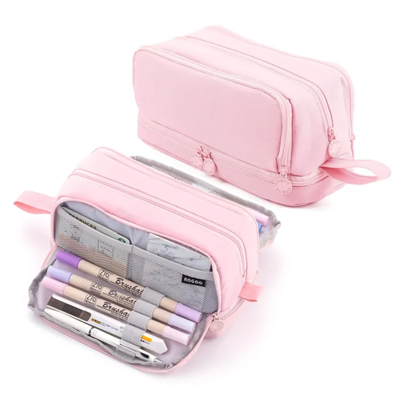 Pencil Case,4 Compartment Pencil Cases,Pencil Case Teenager,Large Capacity Pencil Case