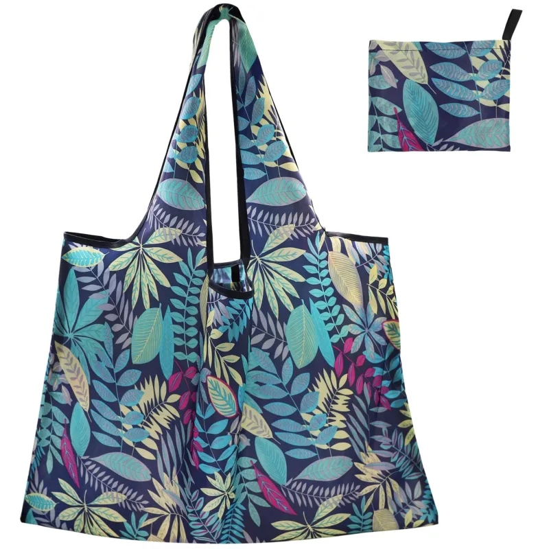 Shopping Bag Foldable Large, Reusable Fabric Shopping Bag