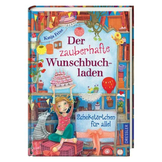 Frixe - Der zauberhafte Wunschbuchladen 3. Schokotörtchen für alle! Light Gray Oetinger