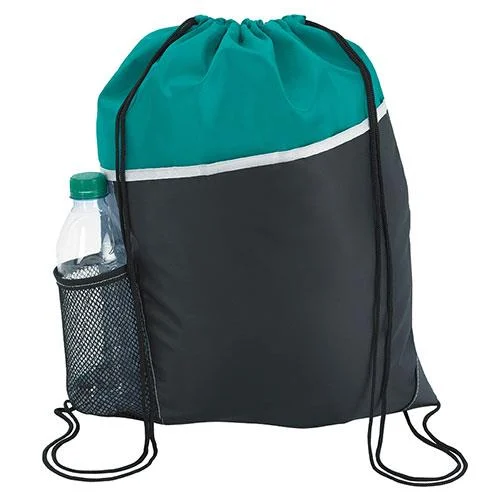 Atchison Teal ActiV Drawstring Backpack