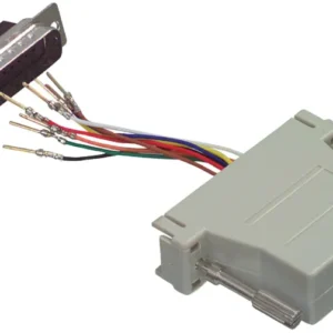 Valueline Seriell Adapter D-Sub Stecker 25-polig - RJ45 (8P8C) female Elfenbein