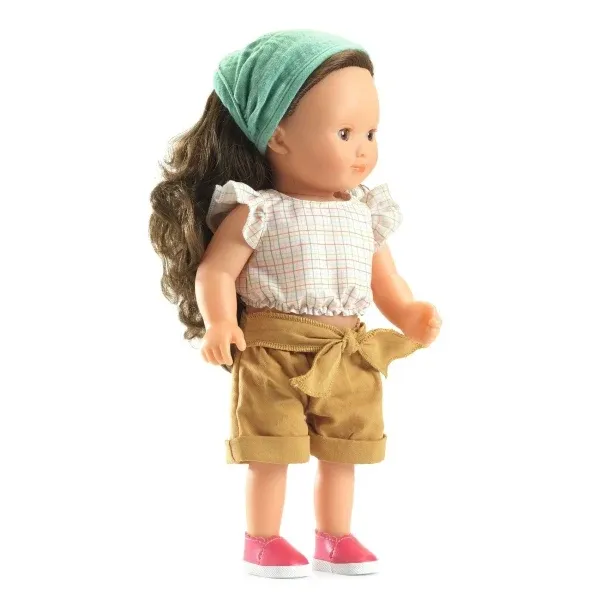POMEA Puppe Lovely Joséphine von DJECO Rosy Brown Djeco