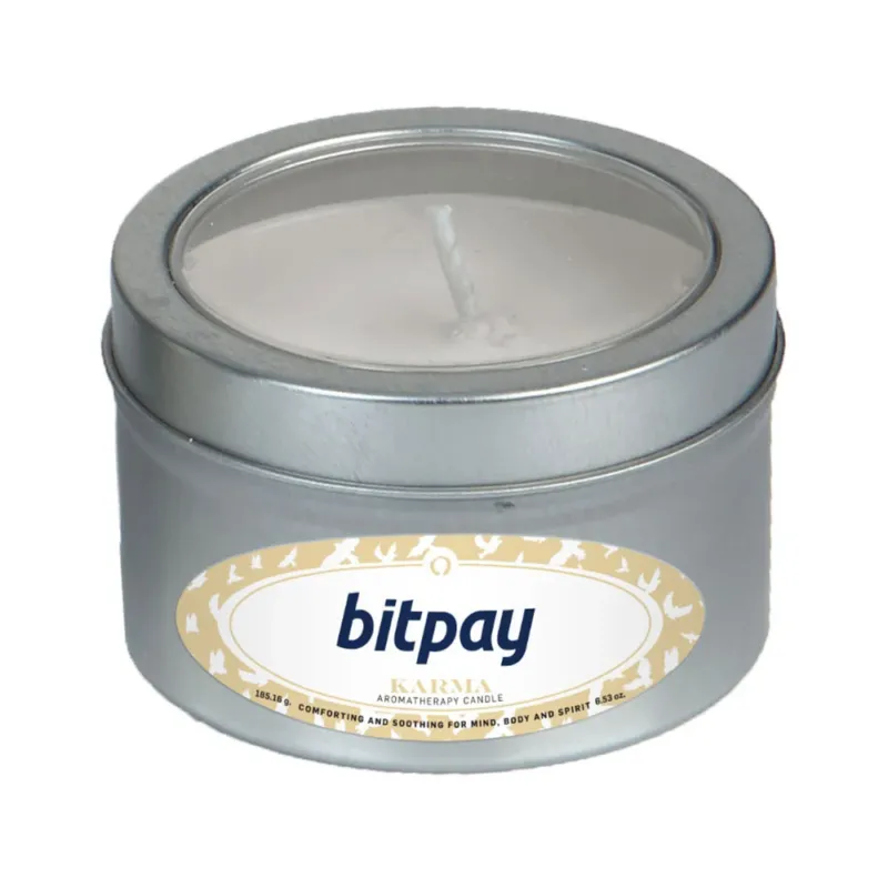 SnugZ Karma Custom Essential Oil Infused Candle in Small Window Tin