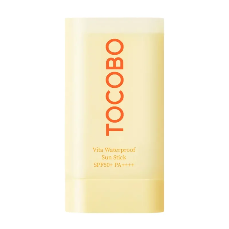 TOCOBO Vita Waterproof Sun Stick ist ein Sonnenschutzstift mit SPF50+ PA++++, der einen hohen Schutz gegen UV-Strahlen bietet. Wasserresistent, leicht aufzutragen und perfekt für empfindliche Haut.
