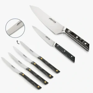 Set cuchillos mesa serie Flysch y cuchillos cocina serie Eclipse