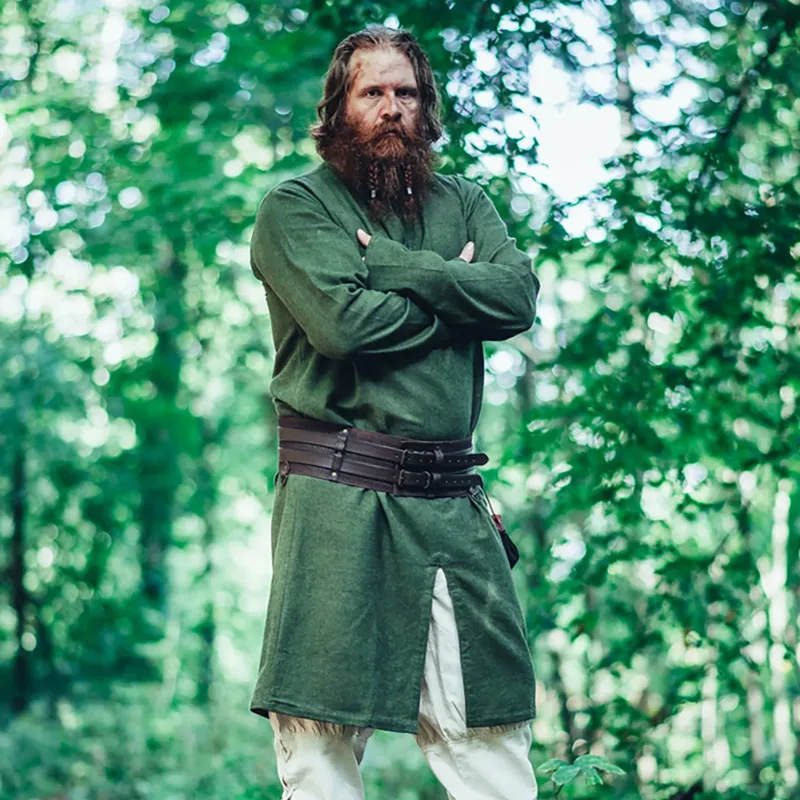 Produktbild Mittelalter Tunika Lennart grün