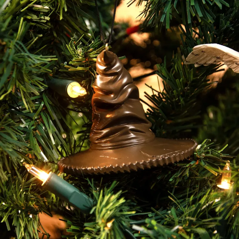 Produktbild Sprechender Hut Weihnachtsbaum-Schmuck - Harry Potter