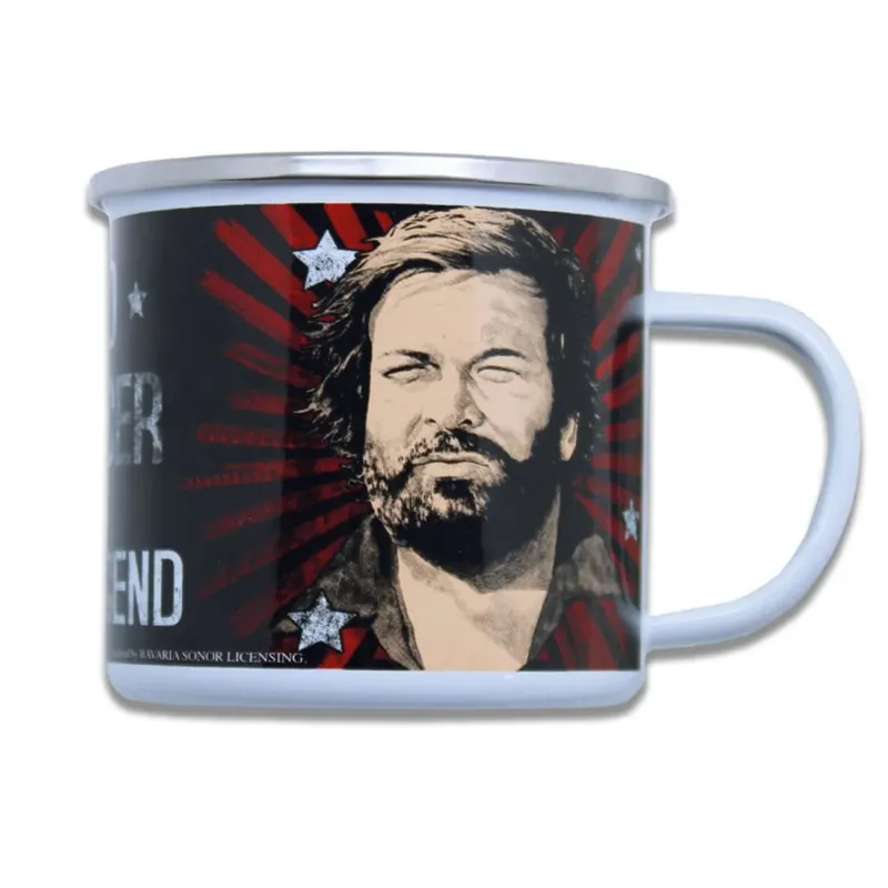 Produktbild Bud Spencer Emaille Tasse The Legend