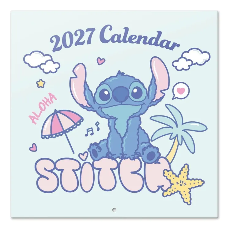 Produktbild Disney Stitch Wandkalender 2027 30 x 30 cm